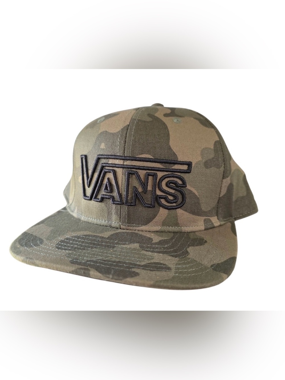 Men’s Camo Vans SnapBack - NWOT